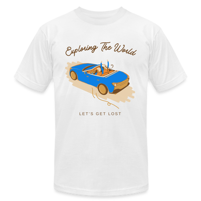 Unisex Jersey T-Shirt by Bella + Canvas - white