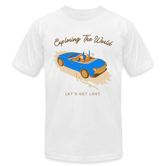 Unisex Jersey T-Shirt by Bella + Canvas - white