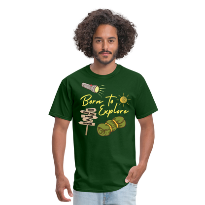 TRAVEL TSHIRT - forest green