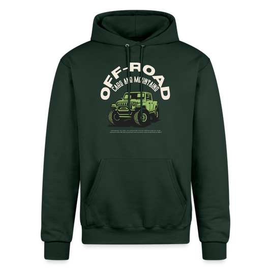 Champion Unisex Powerblend Hoodie - Dark Green