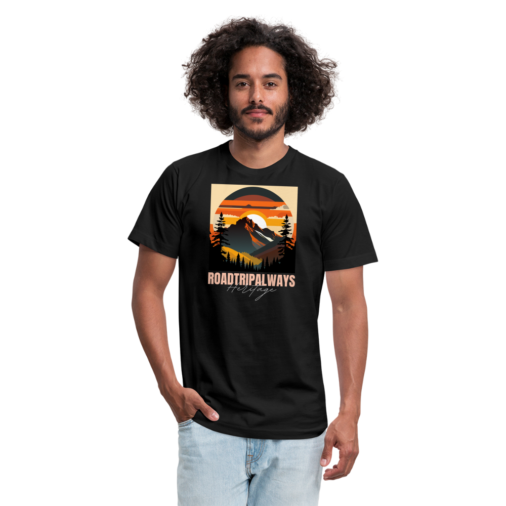 Unisex Jersey T-Shirt by Bella + Canvas - black