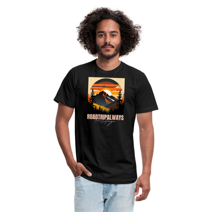 Unisex Jersey T-Shirt by Bella + Canvas - black