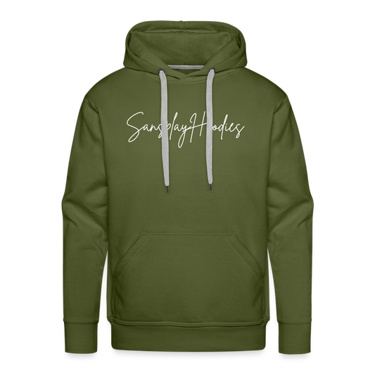The Amethyst Premium Hoodie - olive green