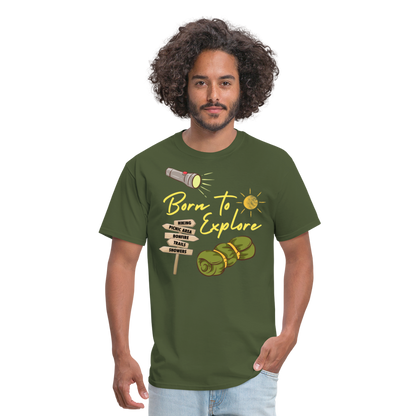 TRAVEL TSHIRT - military green