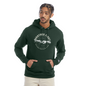 Champion Unisex Powerblend Hoodie - Dark Green