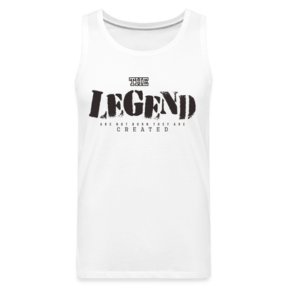 Men’s Premium Tank - white