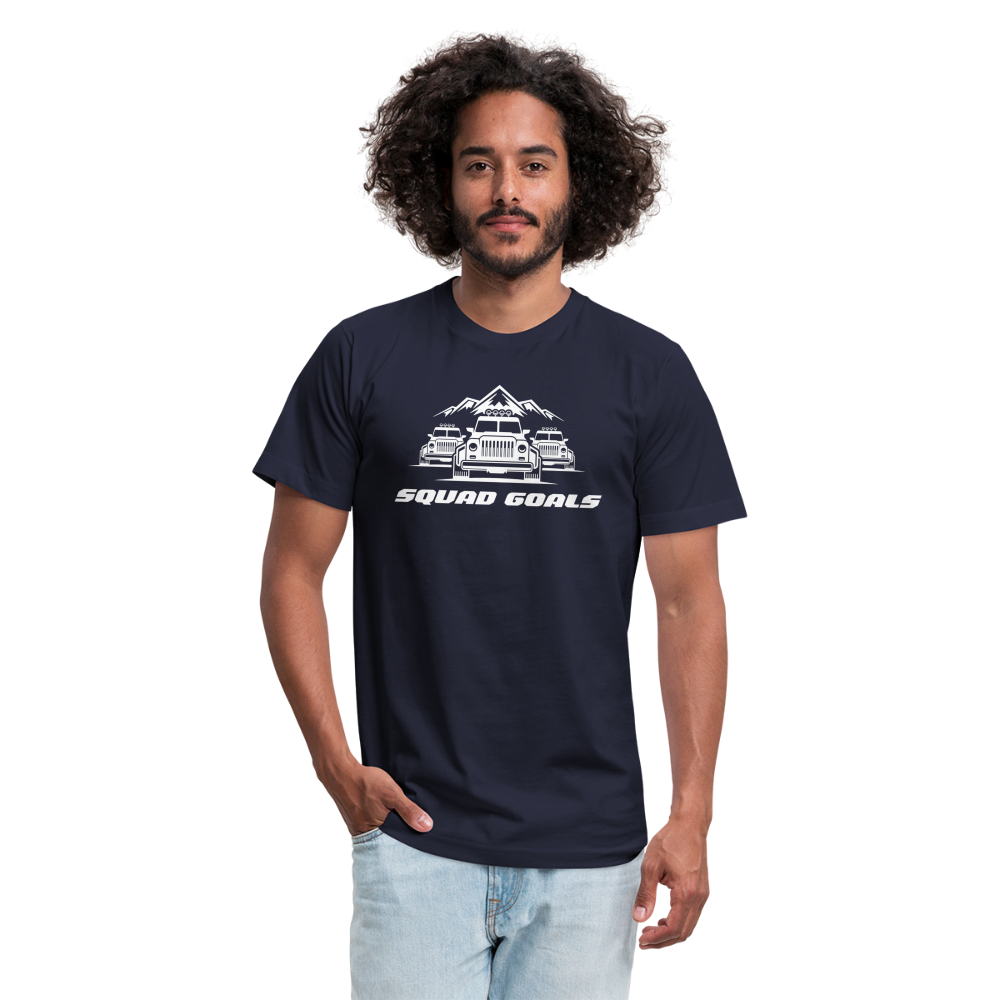 Unisex Jersey T-Shirt by Bella + Canvas - navy