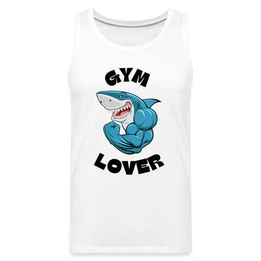 Men’s Premium Tank - white
