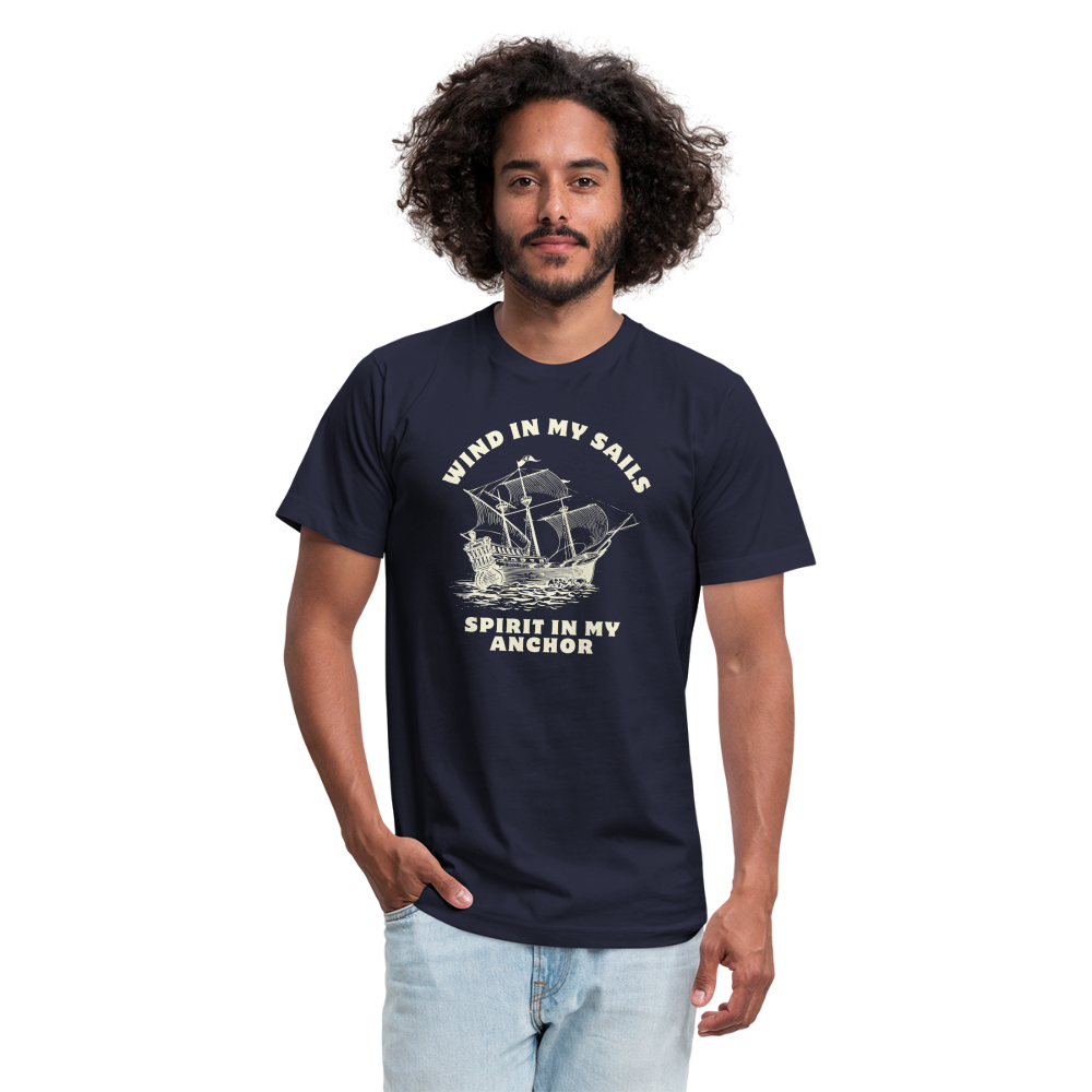 Unisex Jersey T-Shirt by Bella + Canvas - navy