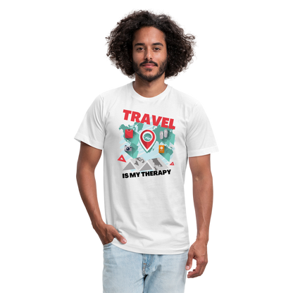 Unisex Jersey T-Shirt by Bella + Canvas - white