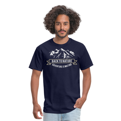 TRAVEL TSHIRT - navy