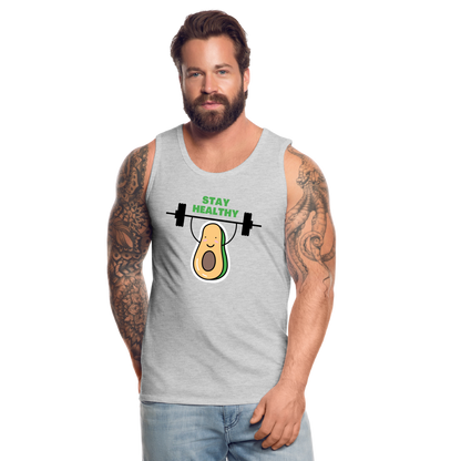 Men’s Premium Tank - heather gray
