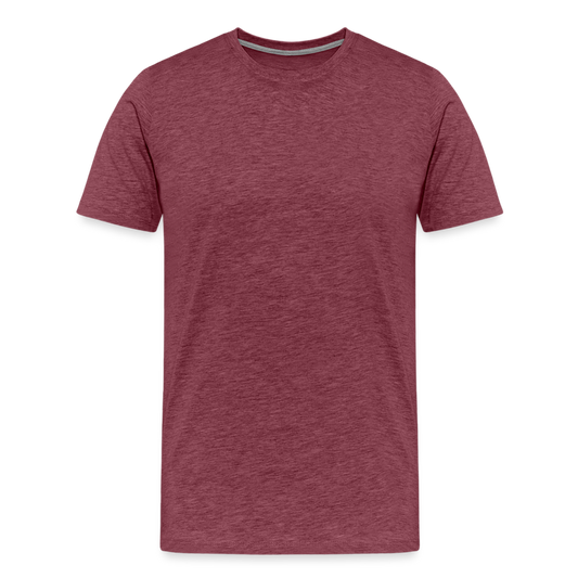 Men's Premium T-Shirt - heather burgundy
