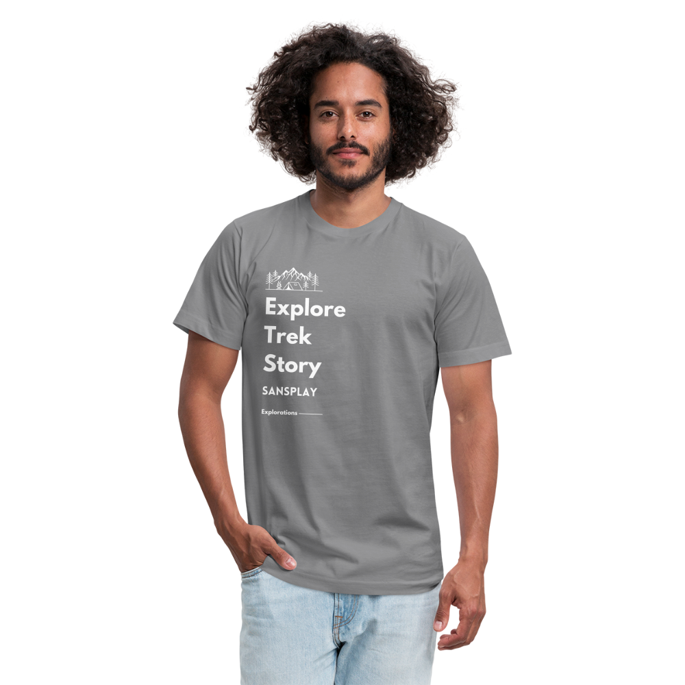 Unisex Jersey T-Shirt by Bella + Canvas - slate