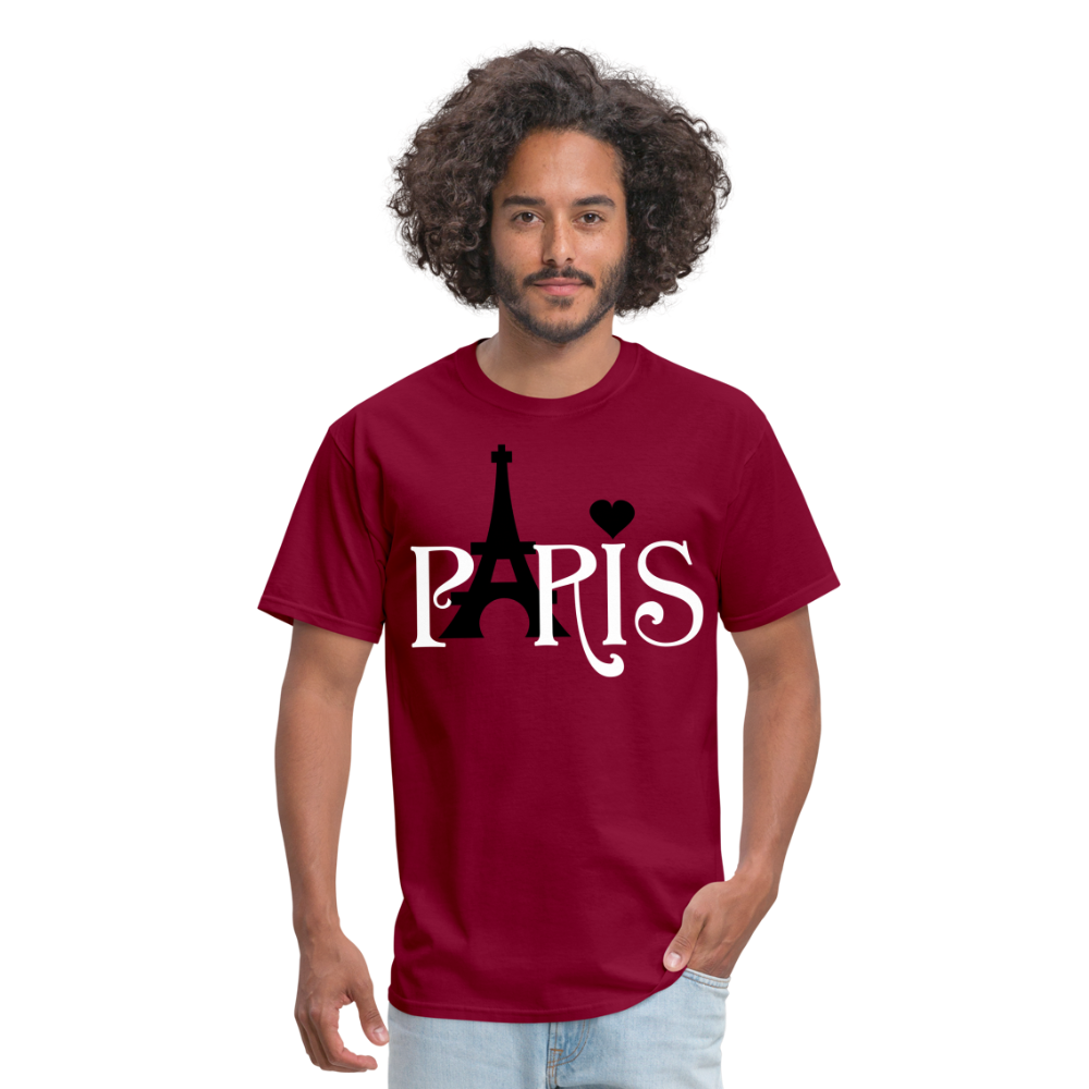 TRAVEL TSHIRT - burgundy