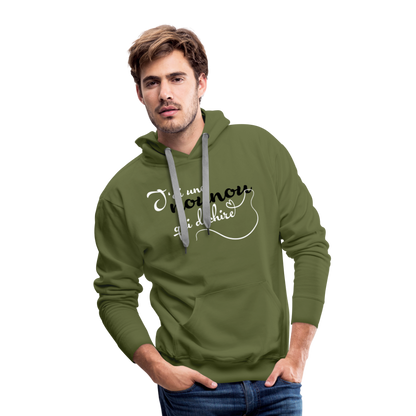 The Sovereign Premium Hoodie - olive green