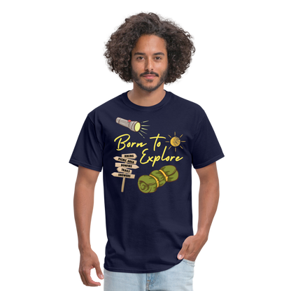 TRAVEL TSHIRT - navy