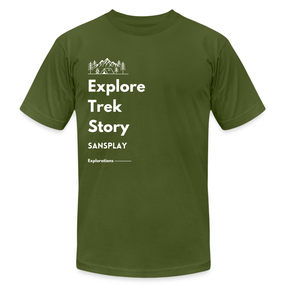 Unisex Jersey T-Shirt by Bella + Canvas - olive