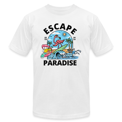 Unisex Jersey T-Shirt by Bella + Canvas - white