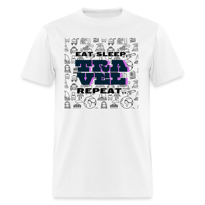 TRAVEL TSHIRT - white