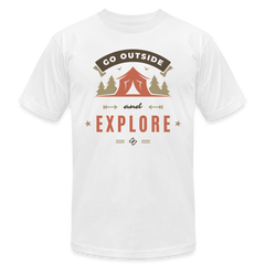 Unisex Jersey T-Shirt by Bella + Canvas - white