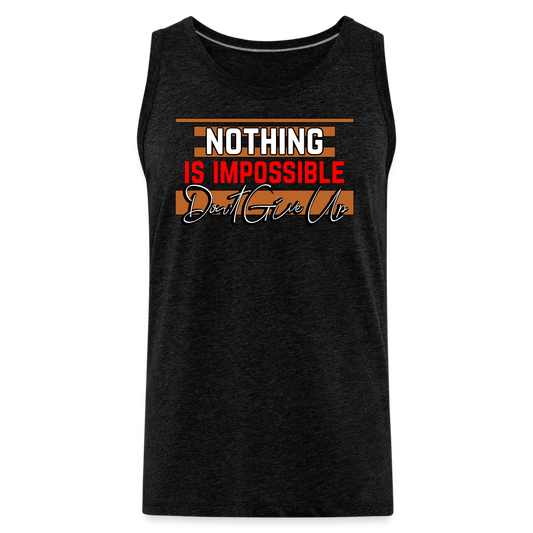 Men’s Premium Tank - charcoal grey
