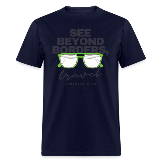 TRAVEL TSHIRT - navy