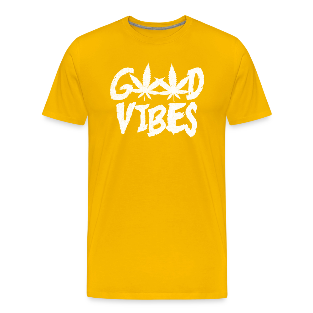 The Signature Stitch Tee - sun yellow