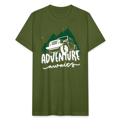 Unisex Jersey T-Shirt by Bella + Canvas - olive