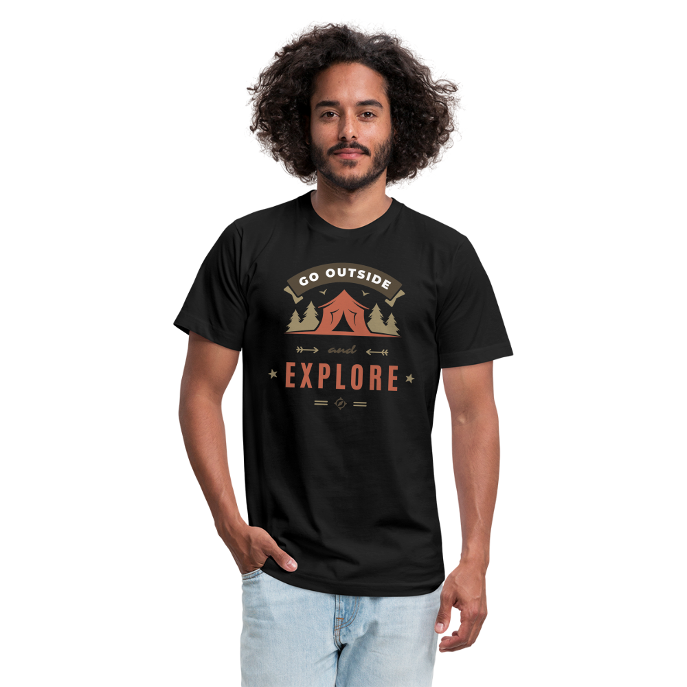 Unisex Jersey T-Shirt by Bella + Canvas - black