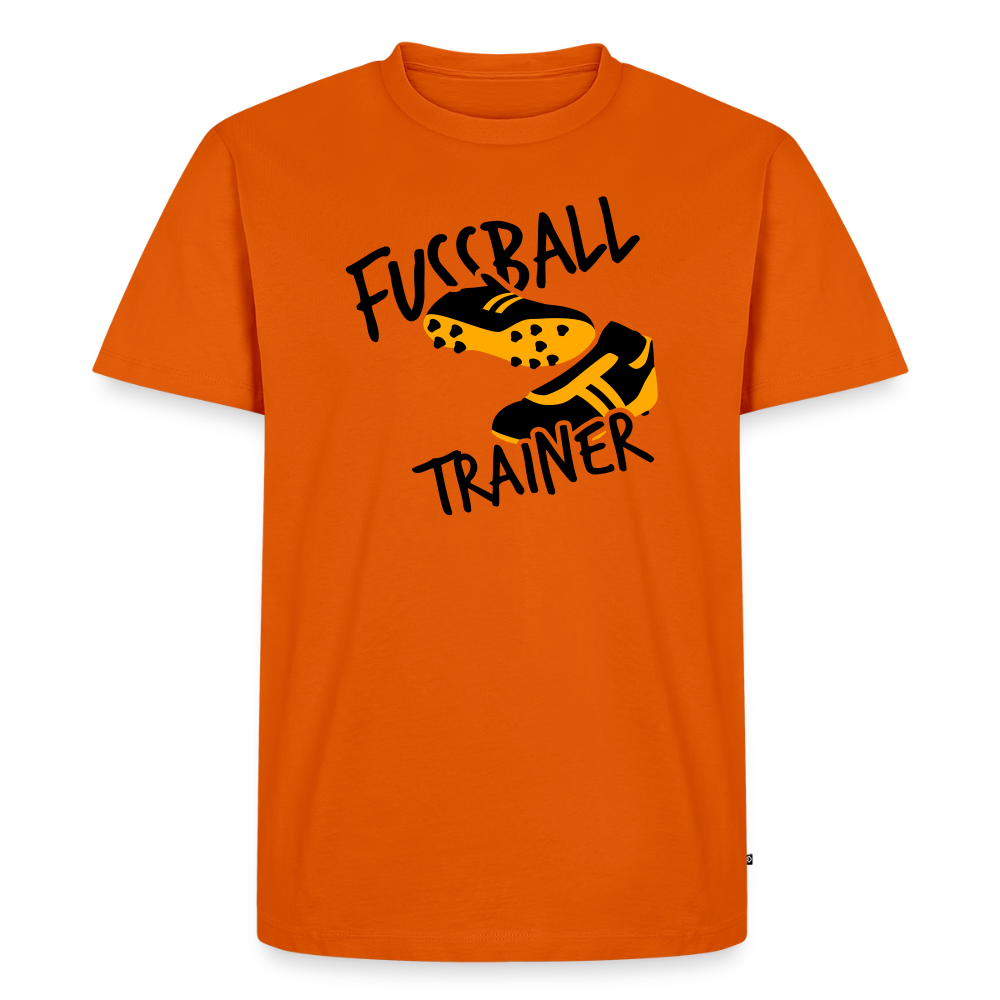 The Signature Stitch Tee - orange 