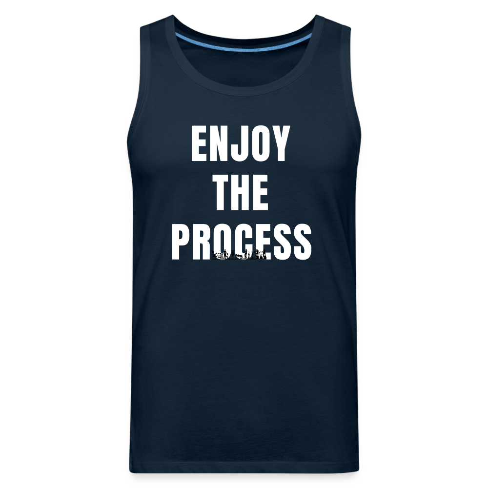 Men’s Premium Tank - deep navy