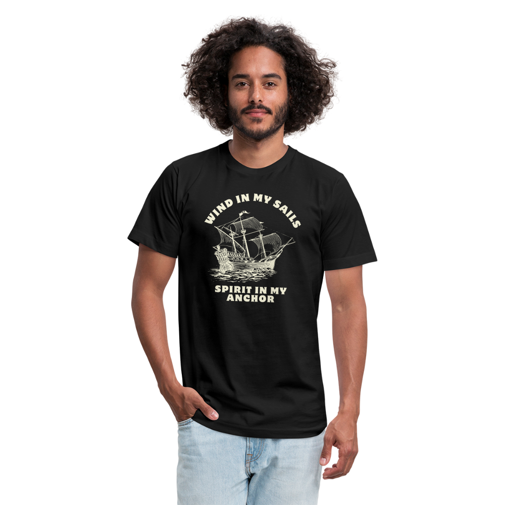 Unisex Jersey T-Shirt by Bella + Canvas - black