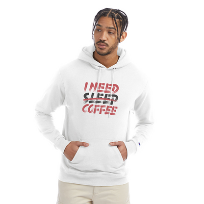 Champion Unisex Powerblend Hoodie - white