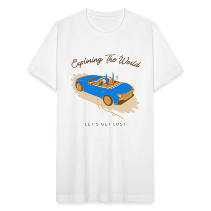 Unisex Jersey T-Shirt by Bella + Canvas - white