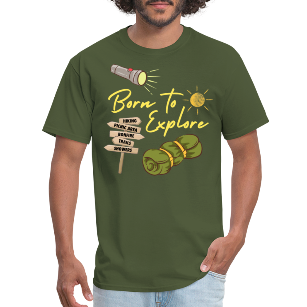 TRAVEL TSHIRT - military green