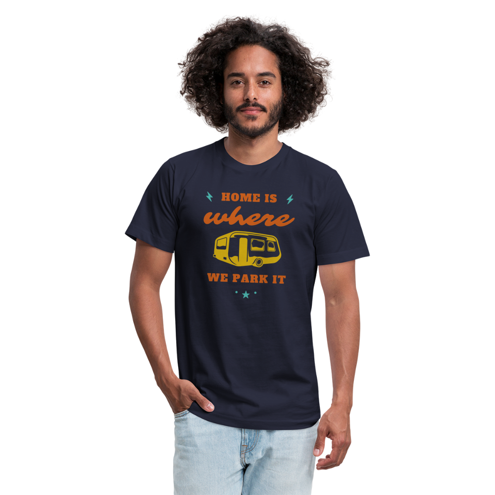 Unisex Jersey T-Shirt by Bella + Canvas - navy