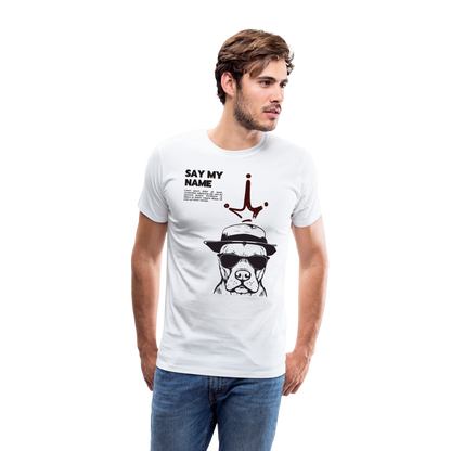 Men's Premium T-Shirt - white