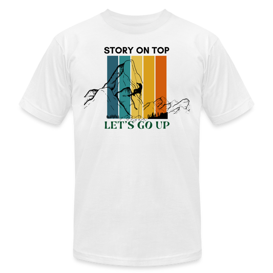 Unisex Jersey T-Shirt by Bella + Canvas - white