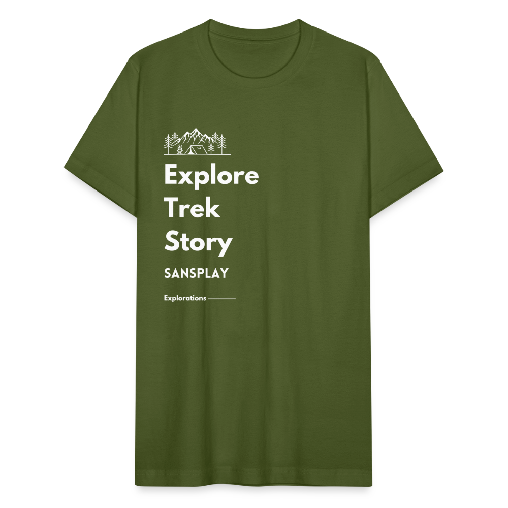 Unisex Jersey T-Shirt by Bella + Canvas - olive