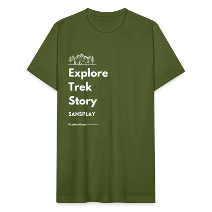 Unisex Jersey T-Shirt by Bella + Canvas - olive