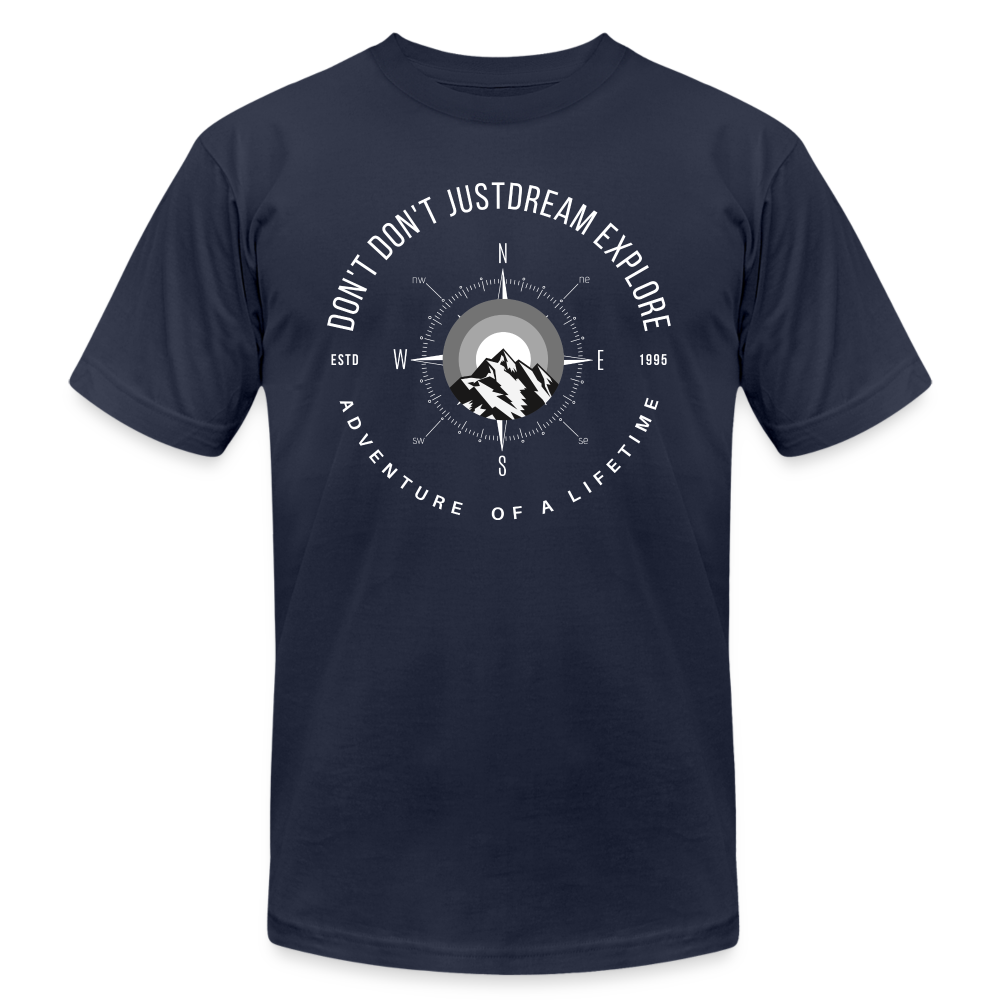 Unisex Jersey T-Shirt by Bella + Canvas - navy