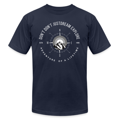 Unisex Jersey T-Shirt by Bella + Canvas - navy