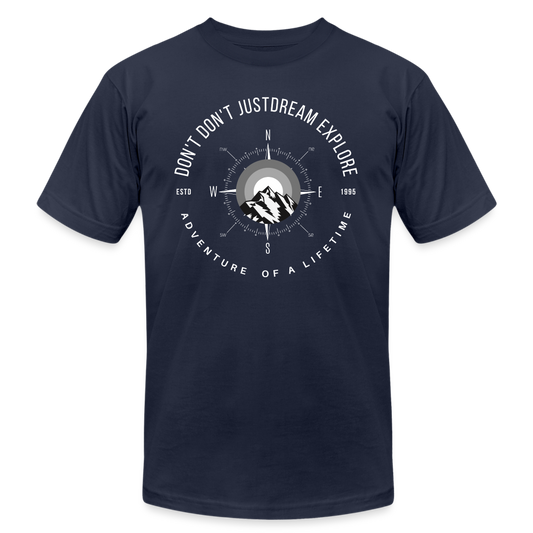 Unisex Jersey T-Shirt by Bella + Canvas - navy