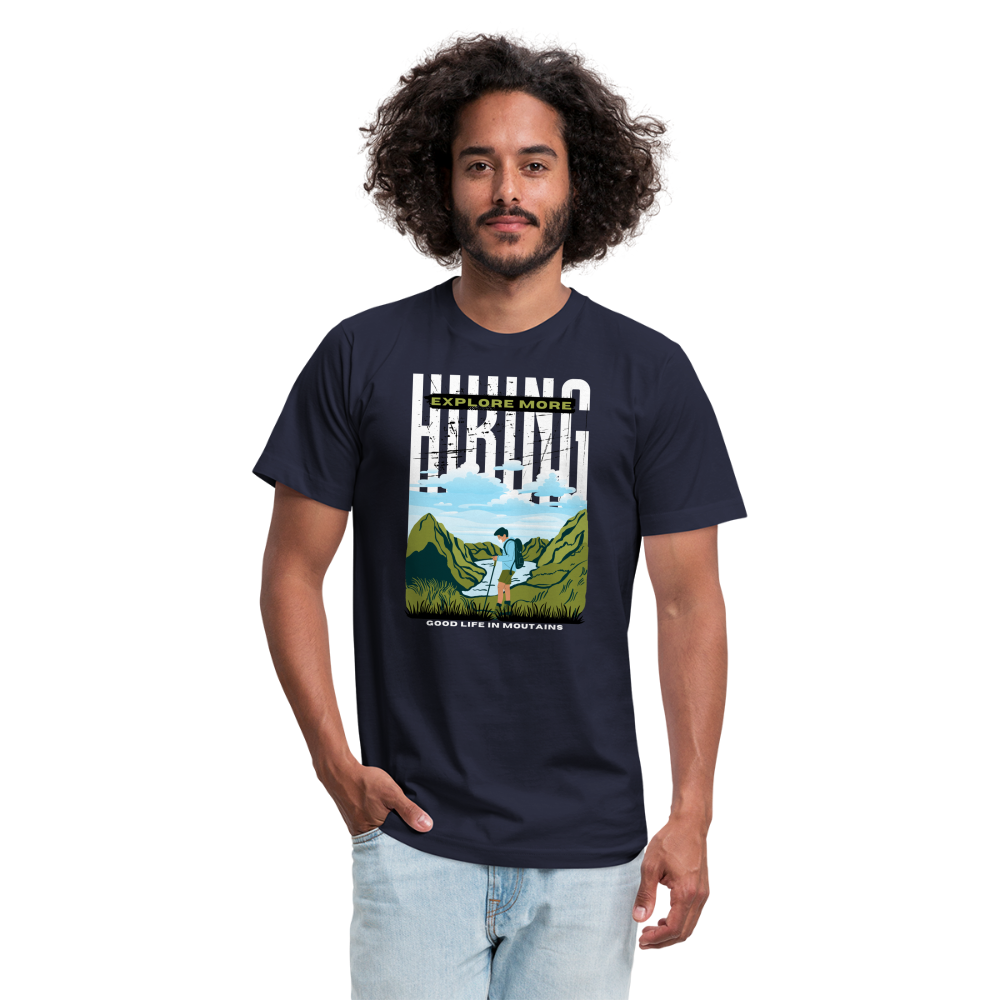 Unisex Jersey T-Shirt by Bella + Canvas - navy