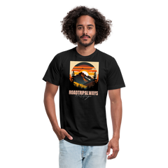 Unisex Jersey T-Shirt by Bella + Canvas - black