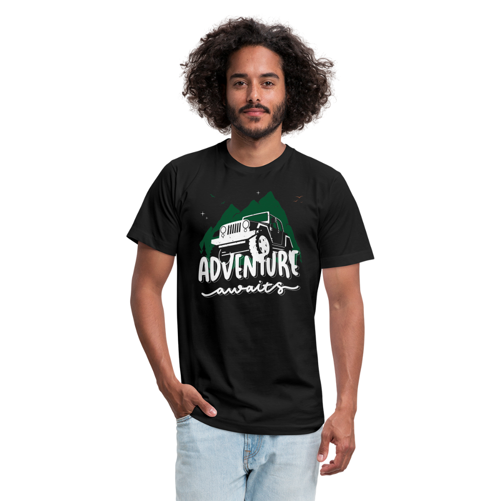 Unisex Jersey T-Shirt by Bella + Canvas - black