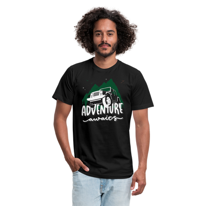 Unisex Jersey T-Shirt by Bella + Canvas - black