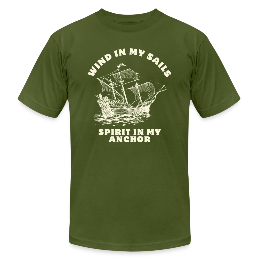 Unisex Jersey T-Shirt by Bella + Canvas - olive