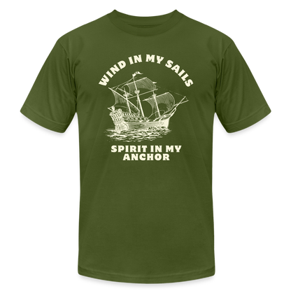 Unisex Jersey T-Shirt by Bella + Canvas - olive